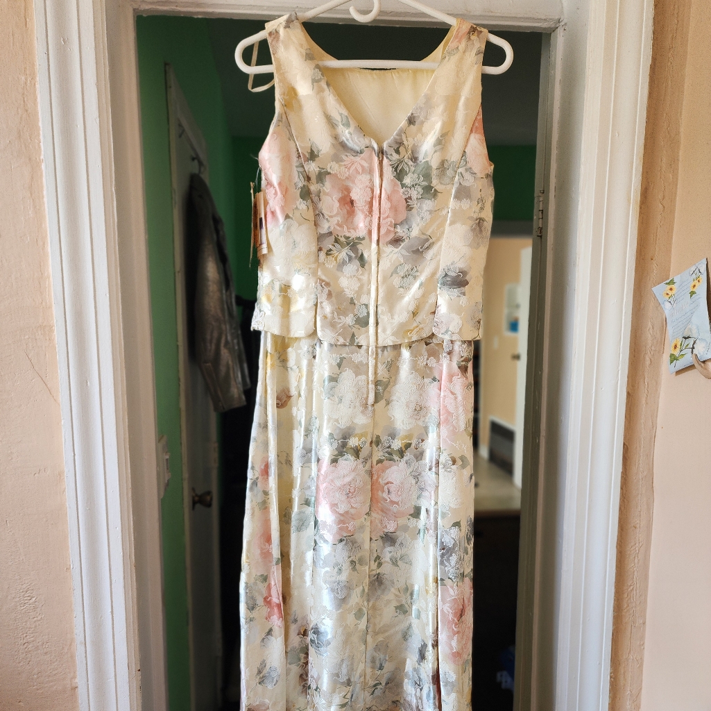 Jessica Mcclintock Women's Vintage Floral Dress.